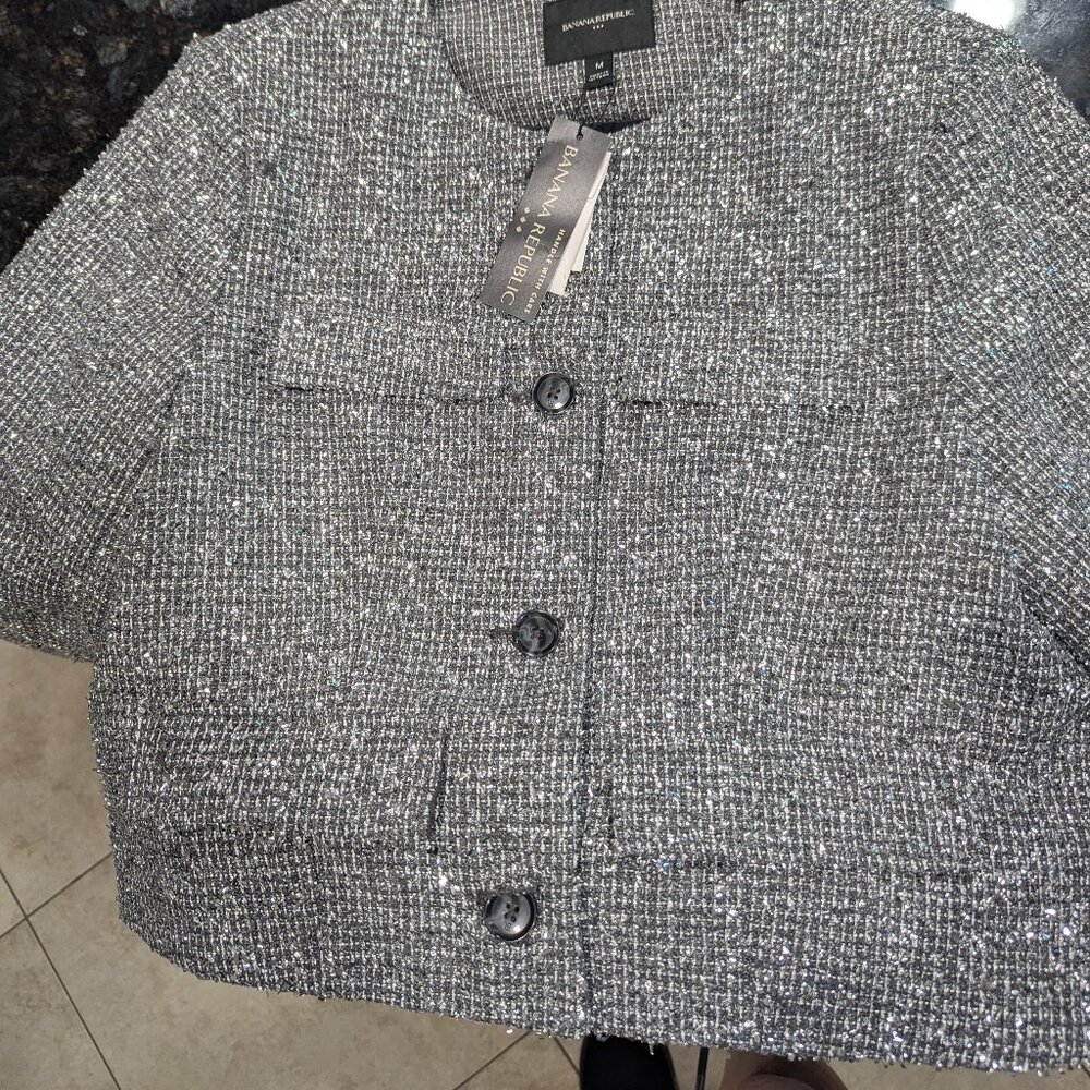 Metallic Tweed jacket - Picture 3 of 4